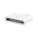 CTG, Lightning 8-pin to 30-pin Charge & Sync Only Adapter, 1.5 X 1 Inches, White