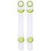 Digit Child Safety Locks by Kids-Guard, Adjustable, for Smart Kids, Baby Protection Cabinet Strap Latch, 3M Adhesive, Innovative Design For Cupboards, Drawers, Fridge,Toilet Seat(Green 2 pack)