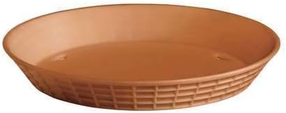 Diner Platter, 10-1/2 In, Terra Cotta, PK12