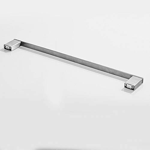Heable Towel Bar Brushed Nickel, Bathroom Hardware Stainless Steel Wall Mounted 23.6 Inch Towel Rack Holder - Thumbnail 6