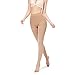 SWOLF Compression Pantyhose Women Men, Closed Toe 20-30 mmHg Graduated Firm Support Compression Stockings Hose - Waist High Edema Moderate Varicose Veins Medical Compression Tights (Beige, X-Large)