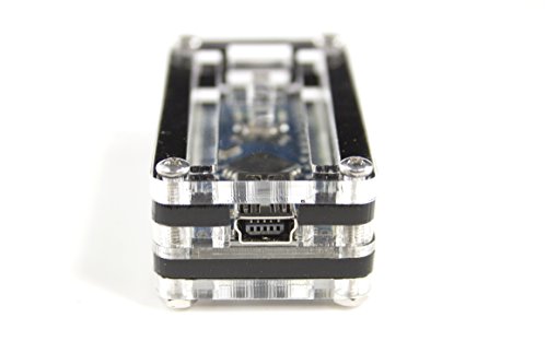 Arduino Nano Zebra Black Ice Case by C4Labs