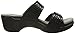 Dansko Women's Sophie Black Python Wedge Sandal
