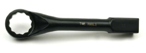 T&E Tools Heavy Duty 2 1/8 Inch Offset Striking Wrench 12 Point