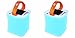 2 Pack LuminAID PackLite Spectra Color-Changing Inflatable Solar Lantern