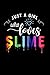 Just a Girl Who Loves Slime: Wide Ruled Composition Notebook for Girls 6x9 Blank Lined Journal 110 pages by Slime Queen Journals
