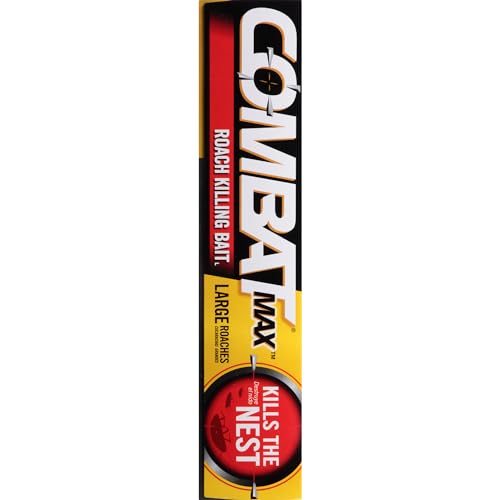 COMBAT MAX LARGE ROACH KILLING BAIT, 8 COUNT (PACK OF 1)