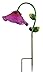 Regal Art &Gift Solar Bell Flower Stake, Purple