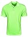 PGA TOUR Men's Short Sleeve Airflux Solid Polo Shirt