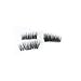 Oksale® New Hot Sale Magnetic Eye Lashes, 1 Pair (4pieces) Ultra-Thin 0.2mm 3D Mink Reusable False Magnet Eyelashes Extension for Makeup (Black)