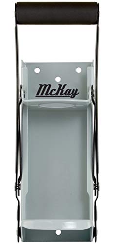 McKay 16 oz Metal Can Crusher / Smasher, Crushes Soda Cans, Beer Cans and Bottles - (Grey) (Renewed)