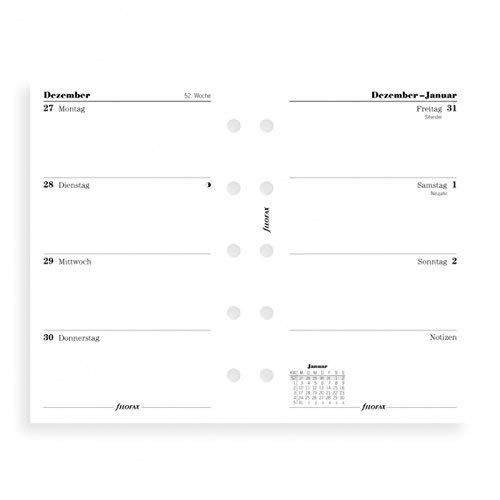 Filofax 000019-68140 Calendar