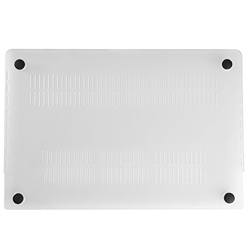 ALLCACA Macbook New Pro 15'' Case Cover Frosted Hard Shell Cover Laptop Plastic Protector, Suitable for 15-inch Macbook New Pro (A1707), Transparent