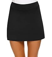 COOrun Women's Athletic Skorts Lightweight Active Skirts with Shorts Pockets for Golf Running Ten...