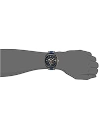 Fossil Machine Machine - Reloj de cuarzo con cronógrafo de silicona y acero inoxidable