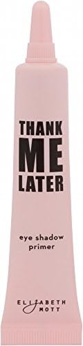 Eye Primer Makeup Eyeshadow Base: Elizabeth Mott Thank Me Later Eye Shadow Base to Prevent Oily Lids & Creasing - Clear Waterproof Eyeshadow Primer for All Shadows - Paraben Free & Cruelty Free, 10g