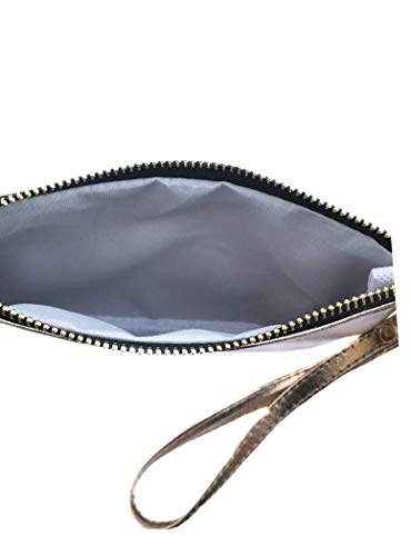 image for MONOBLANKS Colorful Leather Wristlet Wallet, Small Phone Purse Handbag