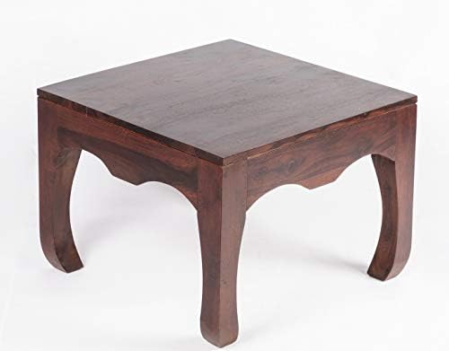 Ikiriya Sheesham Solid Wood Coffee Table |Center Table |Living Room Table - Walnut