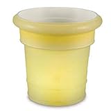 Round Resin Solar Illuminated Planter