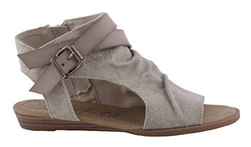 Blowfish Women's Balla Wedge Sandal (10 B(M) US, Birch Rancher Canvas)