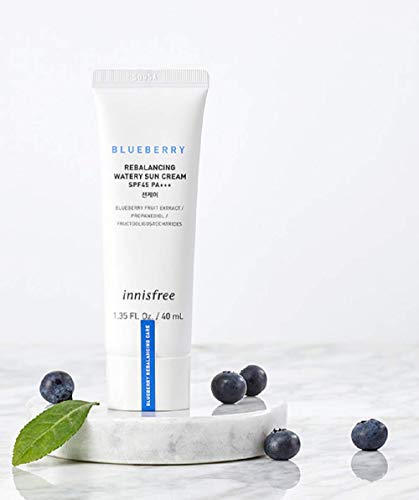 [innisfree] Blueberry Rebalancing Watery Sun Cream(40mlÃ—2ea, 2019 new) - //medicalbooks.filipinodoctors.org