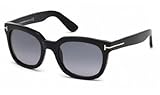 Tom Ford Sunglasses - Campbell / Frame: Shiny Black Lens: Grey Gradient
