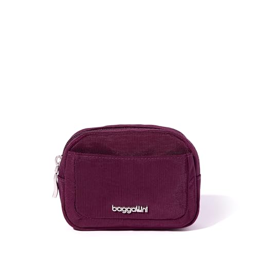 Baggallini Mini Cosmetic Pocket - Lightweight 5x3 Inch Makeup Bag - Travel Esse…