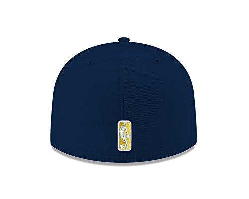 NBA Indiana Pacers Men\'s Official 59FIFTY Fitted Cap, 7.625, Navy