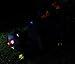 Joiedomi Halloween 6 FT Long Inflatable Animated Red Eye Witch's Cat with Build-in LEDs Blow Up Inflatables for Halloween Party Indoor, Outdoor, Yard, Garden, Lawn Decorations