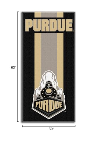 Northwest NCAA Purdue Boilermakers Unisex-Adult Beach Towel, 30 x 60, Zone Read