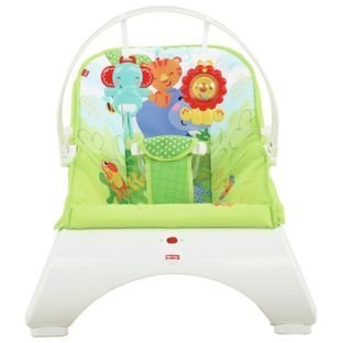 Fisher-Price Rainforest Friends Comfort Curve Bouncer.