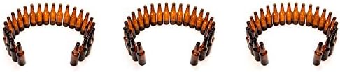 3 X 24 12oz Amber long neck bottles