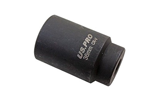 US PRO 36mm 12 Point BI-HEX DEEP Impact Socket 12pt 1/2