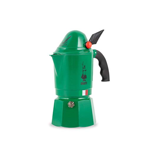 Bialetti - Express Alpina: Ikonische Espressomaschine für die Herdplatte, Moka-Kanne für 3 Tassen (130 ml), Aluminium… – Bild 4