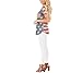 Xuan2Xuan3 Women American Flag 4th July T Shirt Short Sleeve Stars and Stripes Camo USA Independence Day Top