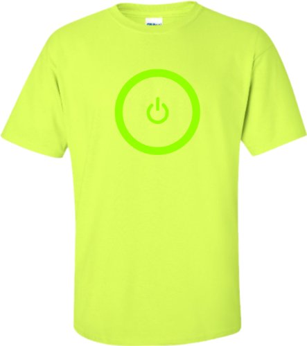 ADULT GAMING POWER BUTTON GAMER PRIDE T-SHIRT