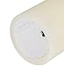 Flameless LED Candle - 2-Pack Flickering Motion 9-Inch Battery Operated and Remote Controlled On Off with Timer, Real Wax, Decorative Ivory Pillar Candle Design, 3 x 9 Inches