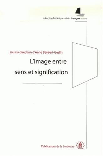 L' image entre sens et signification