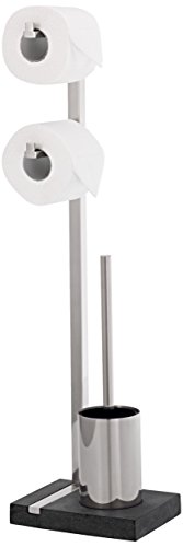 Blomus Menoto 68623 Toilet Butler Toilet Roll Holder and Toilet Brush