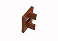 Ipe Clip ICEX-TBR Extreme Tall Brown Hidden Deck Fasteners 175-Piece kit