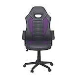 Lifestyle Solutions Henry Gaming Chair, Deep Purple