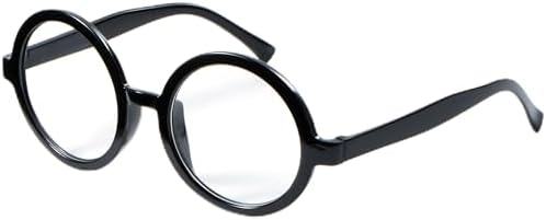 Acrylic Round Glasses Halloween Basics Fall Winter Ou Black Round School Nerd Glasses - Spirithalloween.com main image 2