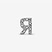 Pandora Letter R Alphabet Charm - Compatible Moments Bracelets - Jewelry for Women - Gift for Women in Your Life - Made with Sterling Silver
