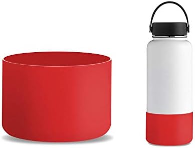 Helonge Water Bottle Boot, Silicone Bottle Protective Sleeve,Fitting 12/18/20/22/24 Oz, Anti-Slip Bottle Bottom Cover for Hydro Flask/Simple Modern/MIRA/Hydro Cell