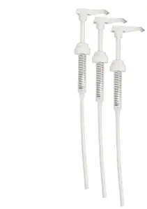 Starbucks White Syrup Bottle Pump, 33.8 oz 1 Liter Set of 3