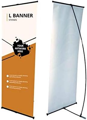 Amazon Com Banner Buzz Make It Visible L Banner Stand 2 Width X