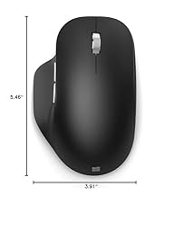 Microsoft Bluetooth Ergonomic Mouse - Matte Black