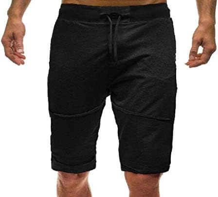 Mens elastic drawstring cargo shorts Clearance