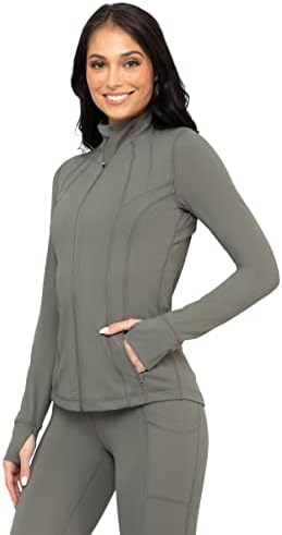 Amazon.com: Danskin Full-Zip Run Jacket (US, X-Small, Luminous