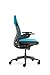 Steelcase Gesture Office Chair - Cogent: Connect Graphite Fabric, Medium Seat Height, Shell Back, Dark on Dark Frame, Lumbar Support